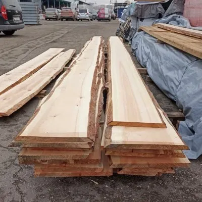 Слэб из кедра сибирского, сорт 1-3 сухой строганый, м2